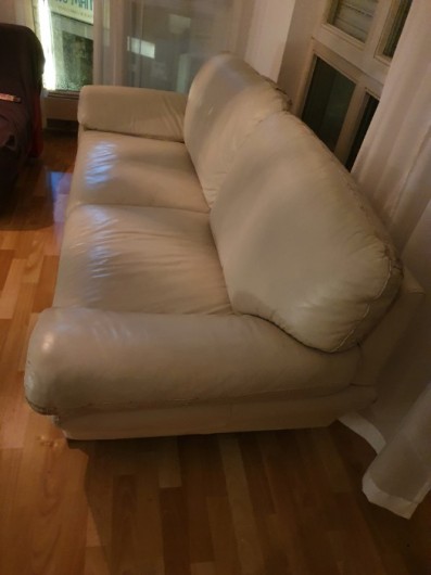 Couchgarnitur, Leder 2 Sitzer und 3 Sitzer