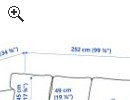 Ektorp 3er Sofa mit 2. Bezug - Selbstabholung - Vorschaubild 2